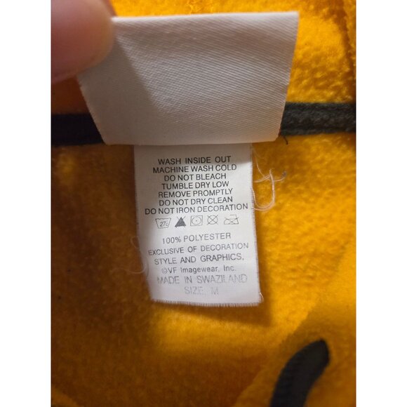 VTG NFL Greenbay Packers Hoodie Sweatshirt M Green Yellow Fleece Embroidered - Picture 6 of 9